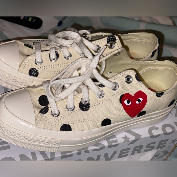 Comme des Garçons PLAY Converse Sneakers - Picture 6 of 10